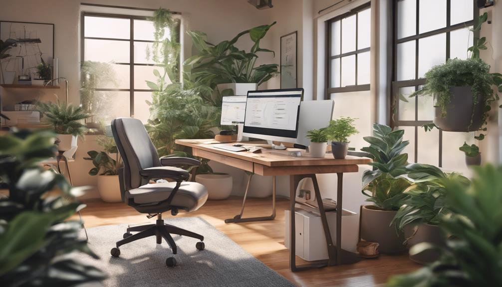 optimizing workspace for comfort